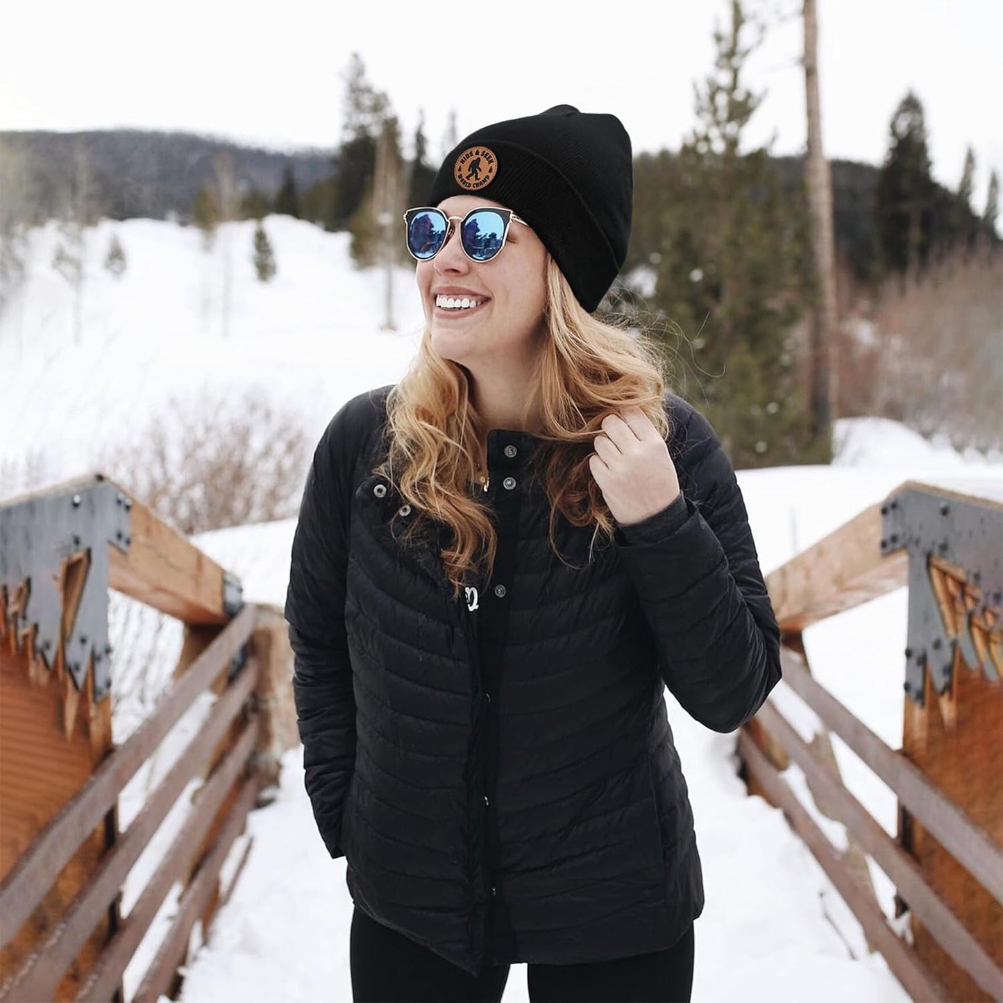 Gorro Sasquatch Bigfoot para invierno al aire libre