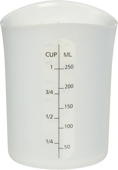 Medidor flexible silicona para agitar y verter 1 taza