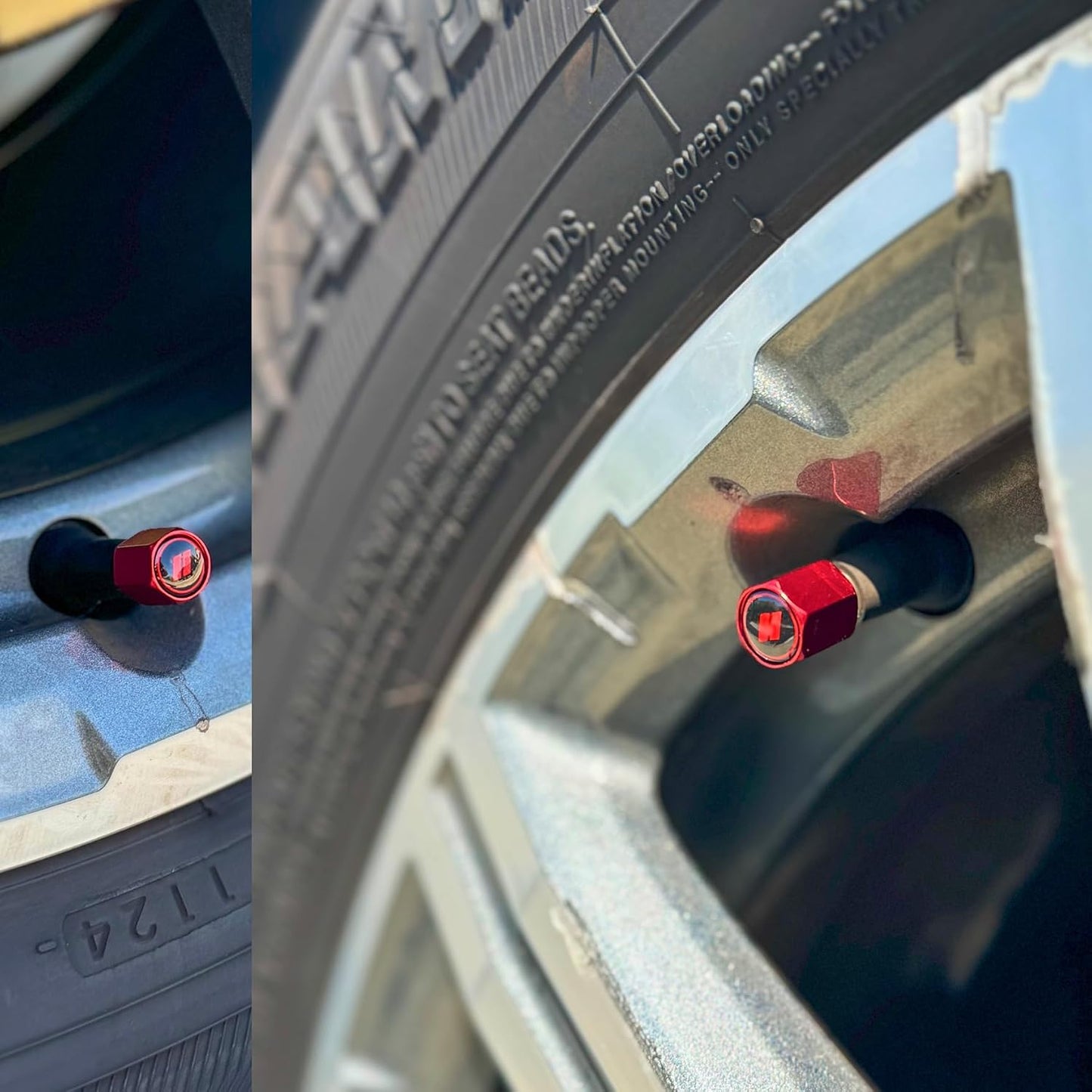 Tapones válvula neumático Dodge 4 aluminio a prueba de fugas
