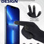 Guantes impermeables tactiles para hombre clima frio