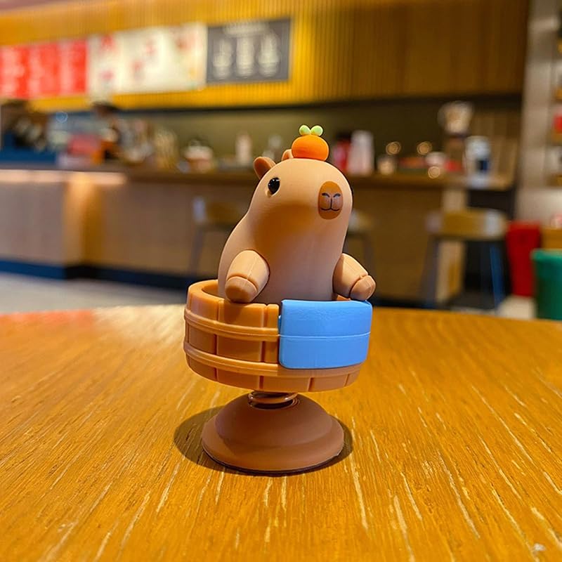 Tablero coche Capybara espejo retrovisor decoración divertida