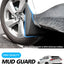 Set 4 Guardabarros RAV4 ABS Negro Moldeados