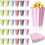 30 Cajas Palomitas Colores Bolsas Arroz Inflado Fiesta