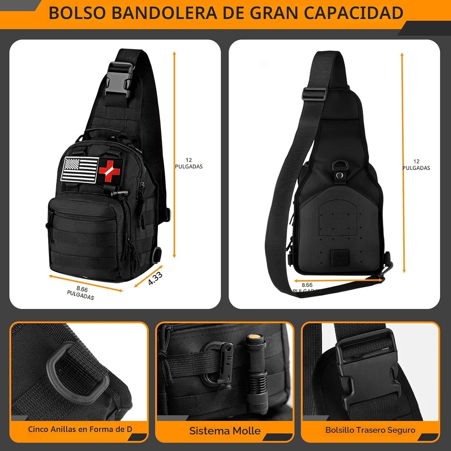 Kit supervivencia 250pcs con mochila y tienda de emergencia