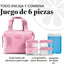 Bolsa almuerzo neopreno para mujer con kit comida y hielo XL