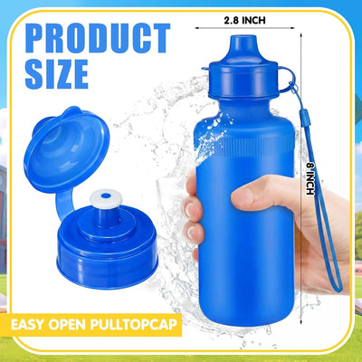 48 Botellas Agua Deportiva Regalo 20oz Coloridas Verano