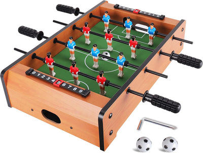 Mesa futbolín 20pulg para adultos y niños fácil almacenar
