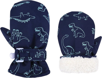 Manoplas invierno niños impermeables forro polar
