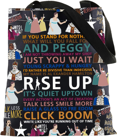 Bolsa de hombro con citas de películas musicales