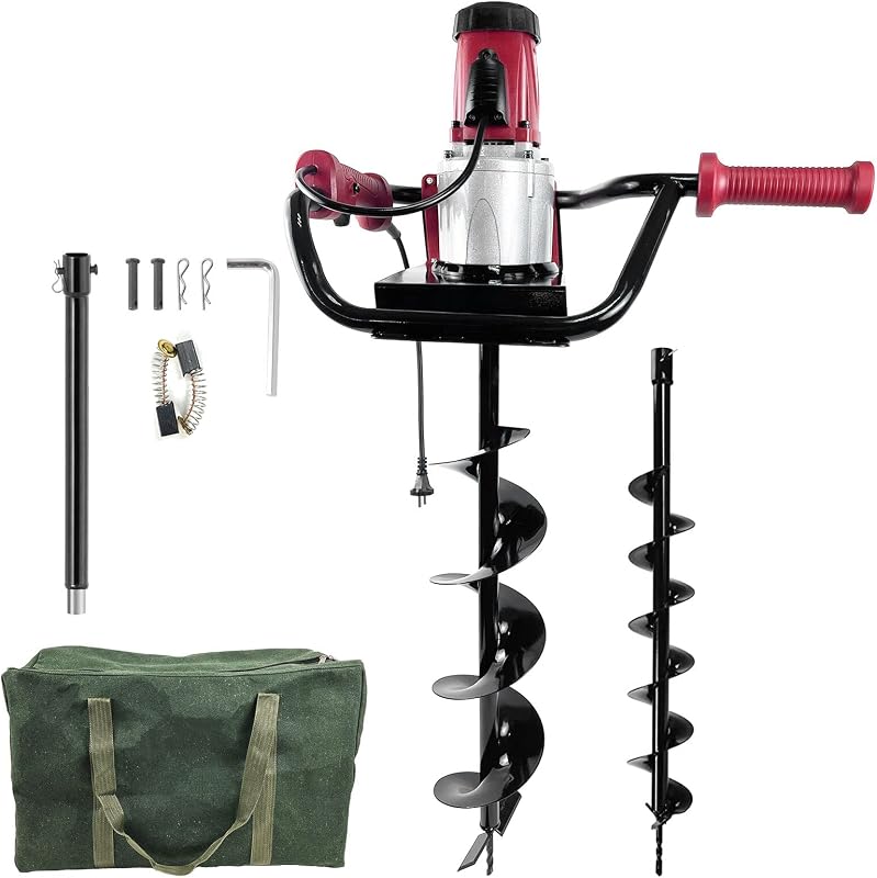 Excavadora eléctrica 6/4" con bolsa 1500W 200RPM