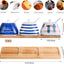 Recipiente especias cerámica set 3 con cuchara y tapa