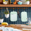Set 2 Soportes Ollas Cuadros Pistacho 7x10