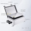Caja acero inox IP65 para equipo electrónico 16x12x6pulg