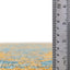 Alfombra área Dubái 5x8ft rectangular amarillo y azul