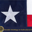 Bandera Texas 4x6" resistente estrellas cosidas ojales latón
