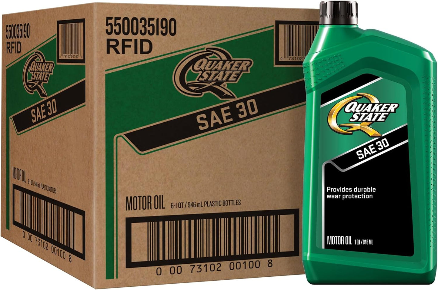 Aceite motor SAE 30 alto rendimiento 6 Pzas 1qt