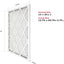 Filtro aire MERV 11 14x30x1 pack 4