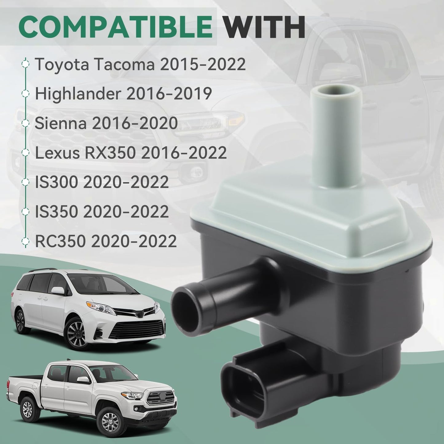 Válvula solenoide purga vapor comp Toyota Corolla Tacoma