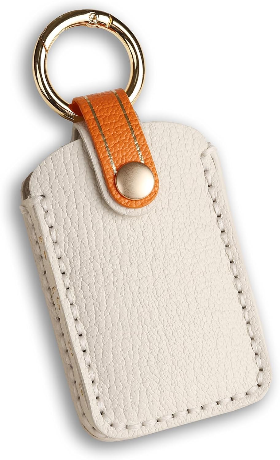 Funda cuero llavero Mazda 3 CX-5 CX-9 CX-30 19-26 blanco