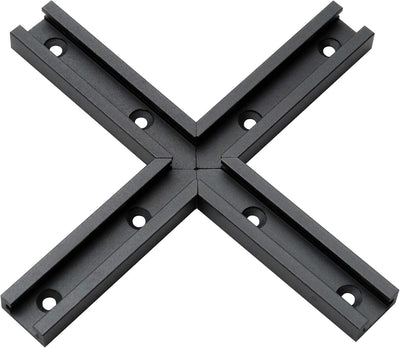 Kit T-Track aluminio 3pulg doble corte con agujeros preperforados