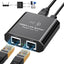 Divisor Ethernet 1 en 2 Gigabit RJ45 Dual LAN Cat6/7/8