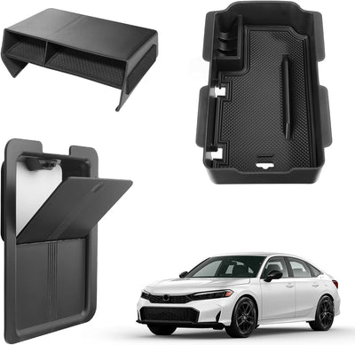3 Pzas funda almacenamiento consola Civic