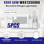 Bombillas halógenas de microondas 130 V 50 W compatibles con GE CVM DVM HVM serie JNM