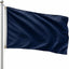 Bandera azul marino 2x3 pies resistente UV poliéster
