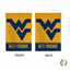 Bandera WVU 19x12pulg para jardín y eventos