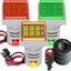 Multímetro voltaje amperios 3 pzas 60-500V 100A pantalla LED