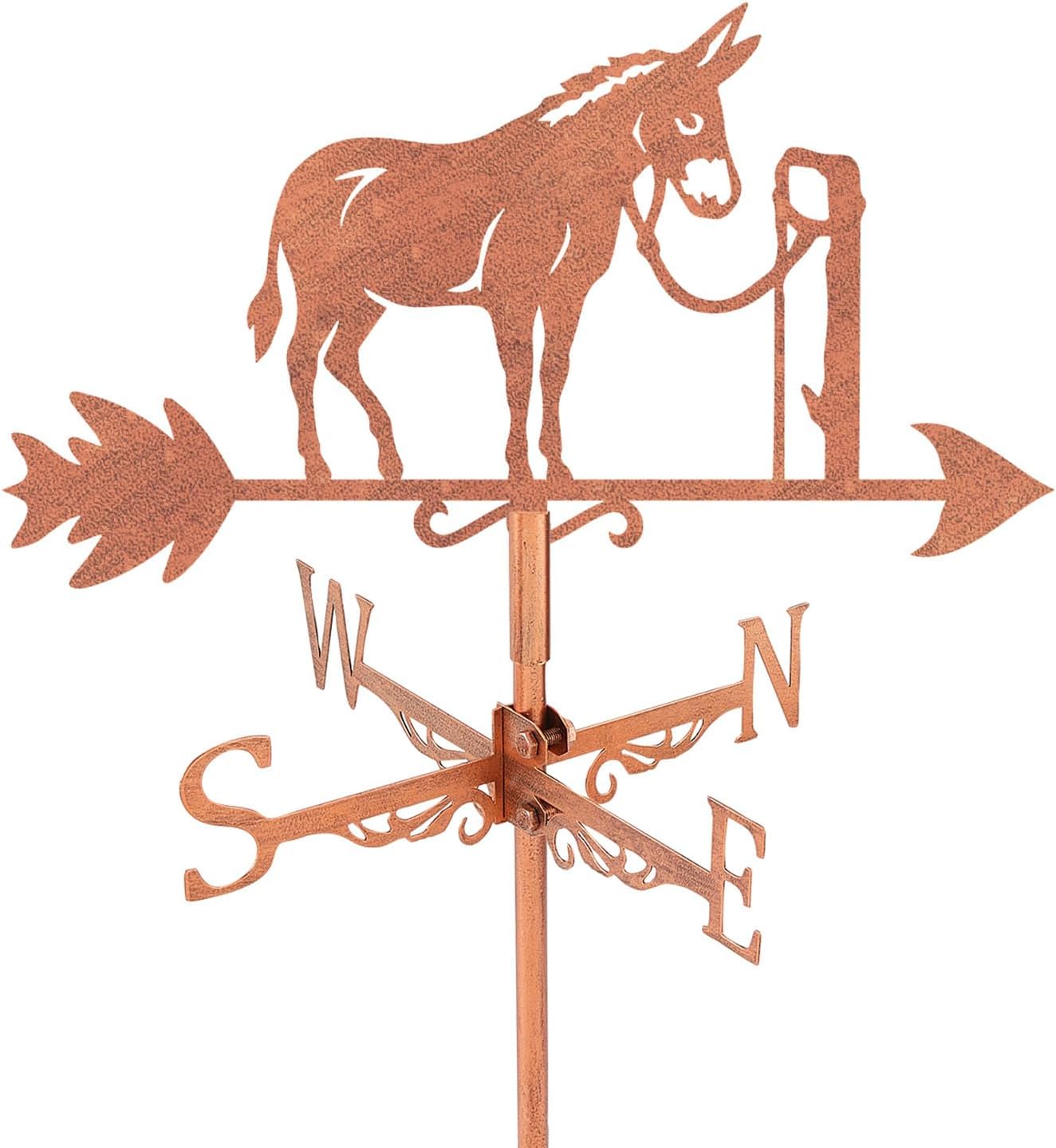 Veleta de burro para techo jardín decoración exterior
