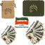 Kit atado nudos campamento tarjetas impermeables
