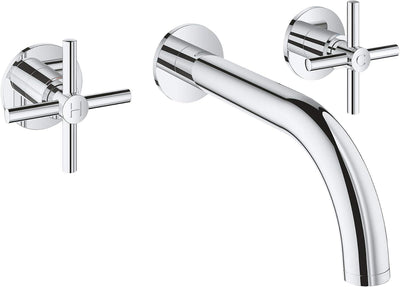 Grifo baño dos manijas tamaño M cromo Starlight