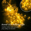 200 Luces Led Redondas Blancas Cálidas para Decoración