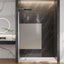 Pantalla ducha 36x76pulg vidrio templado fija con herrajes