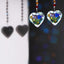 Atrapasoles prisma cristal 1.772pulg decoración arco iris