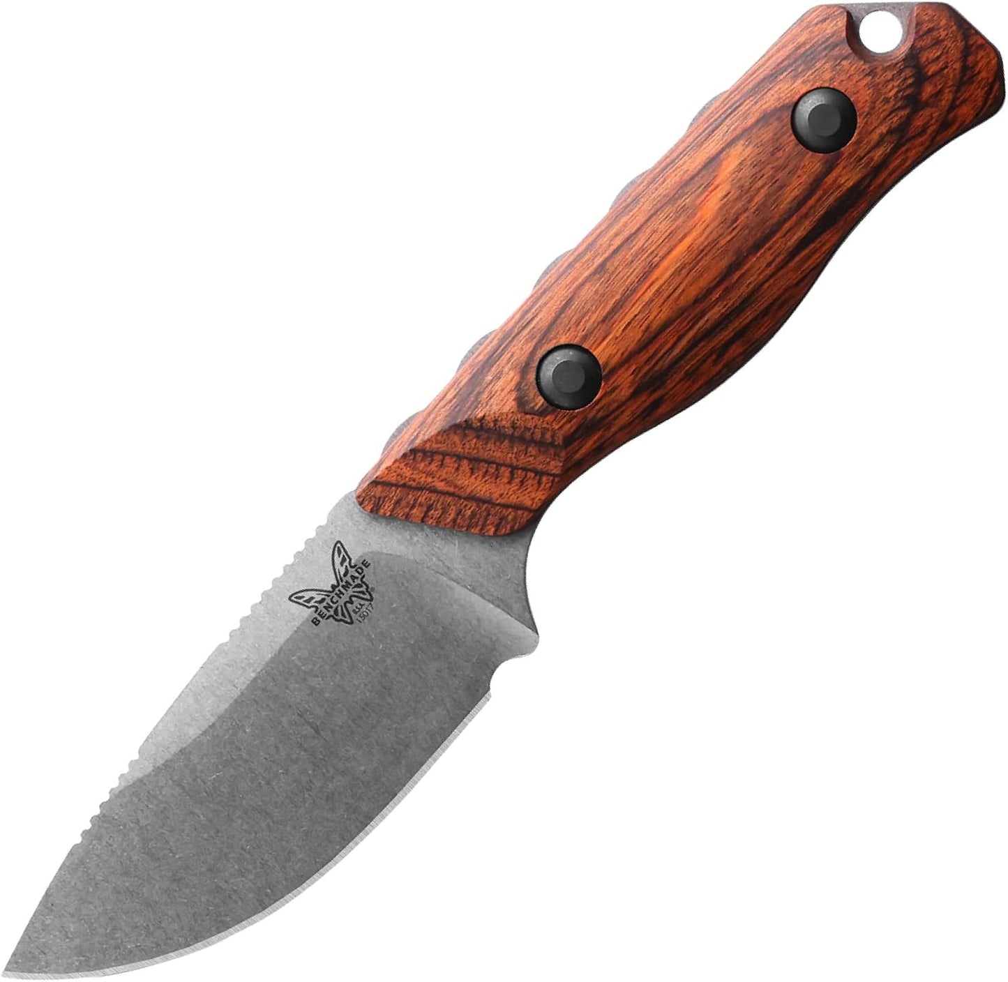 Cuchillo caza hoja fija Hidden Canyon Hunter 15017 madera