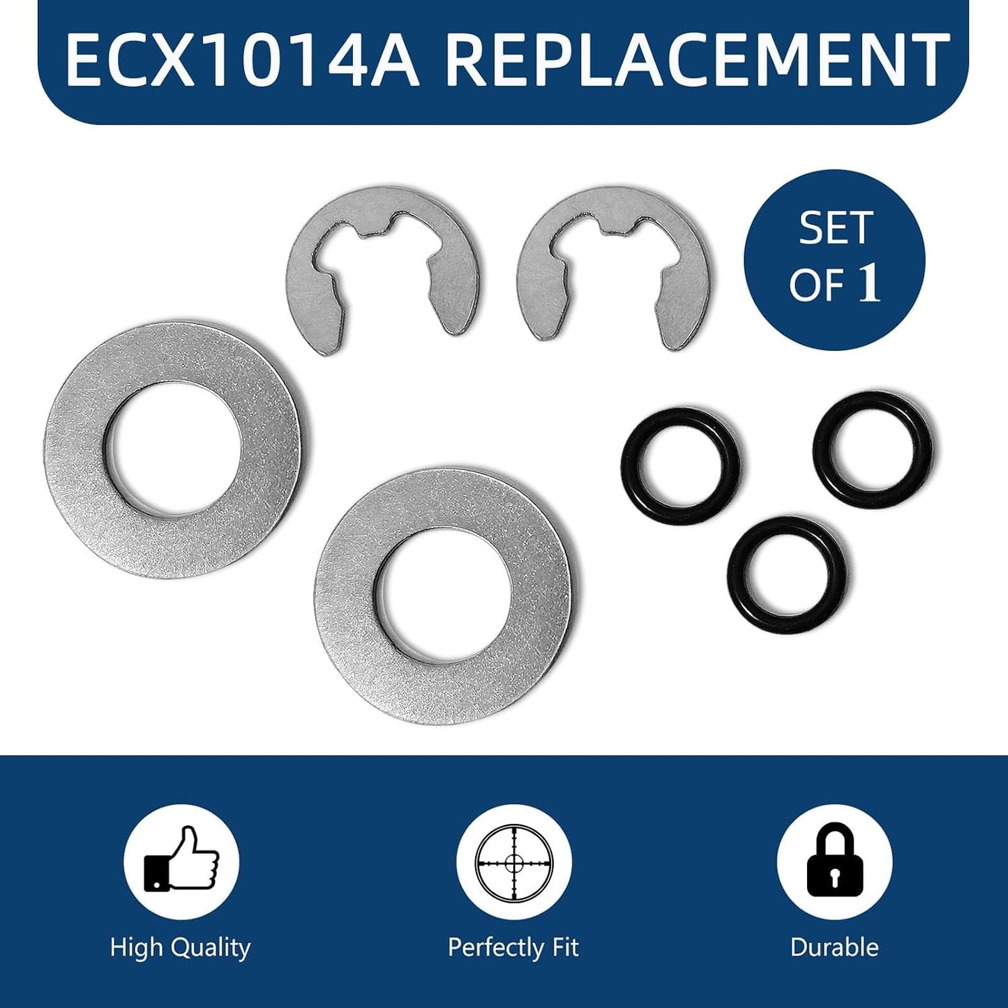 Kit repuesto eje Perflex para Hayward EC40AC EC50A EC65A EC75A
