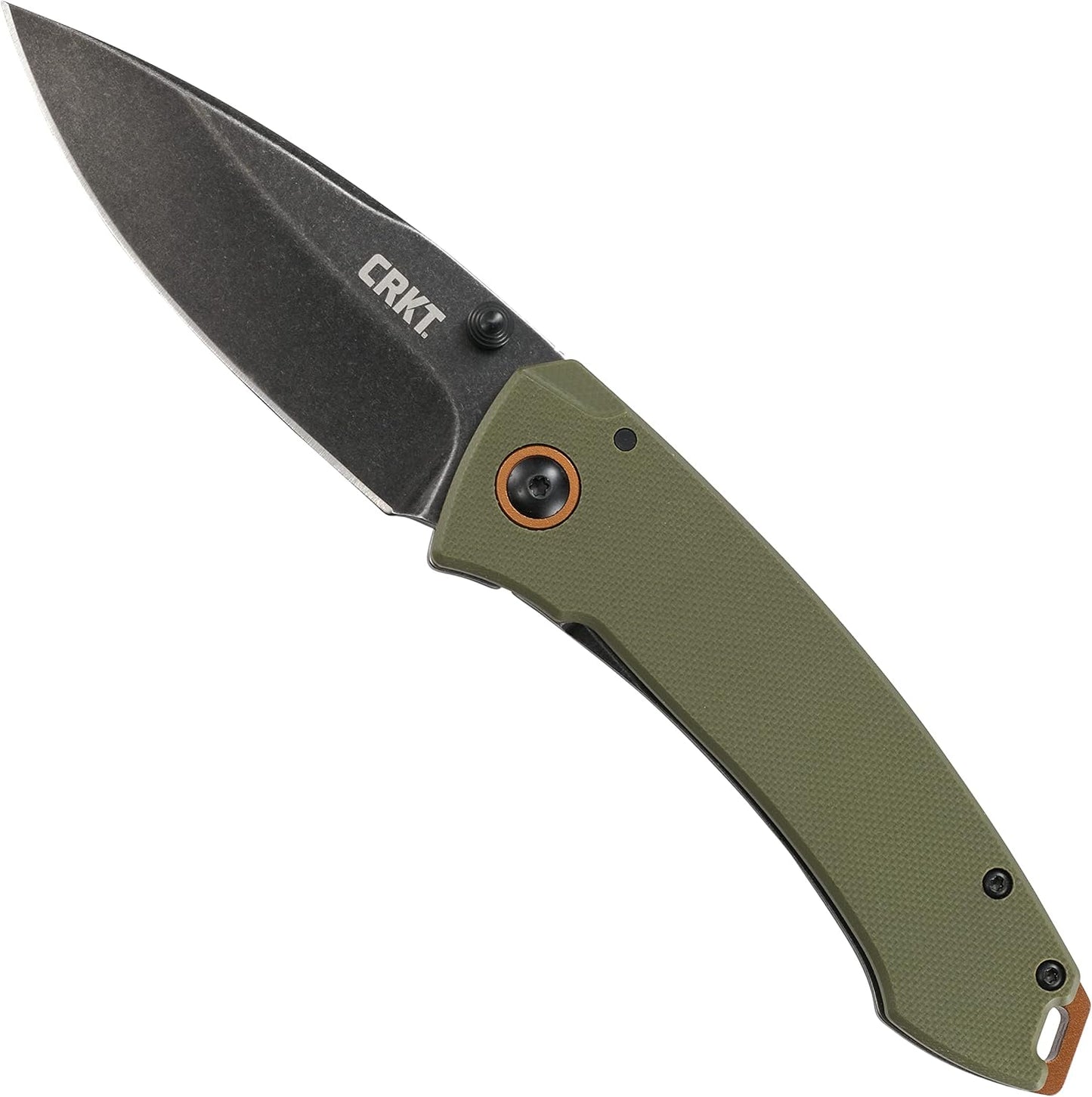 Cuchillo EDC plegable acero inox mango G10 con clip