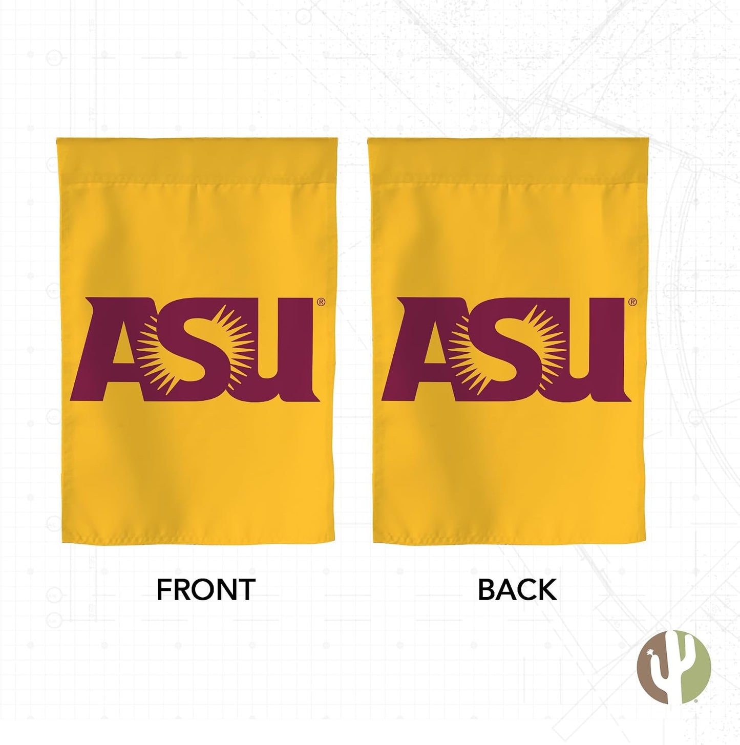 Bandera jardín Sun Devils Arizona 19x12pulg