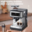 Cafetera Espresso 20 Bar Acero Inox Capuchino Led