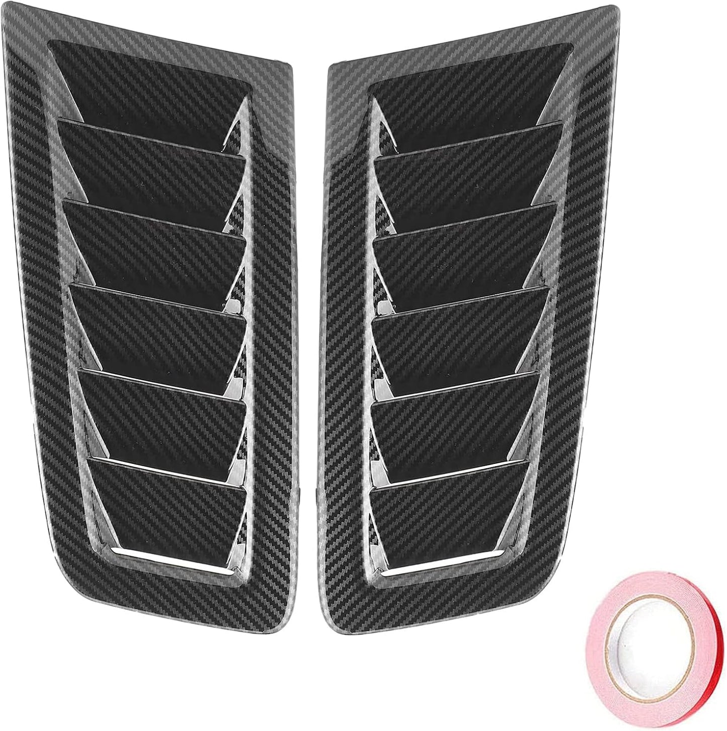 Cubierta ventilación capó RS MK2 fibra carbono negro