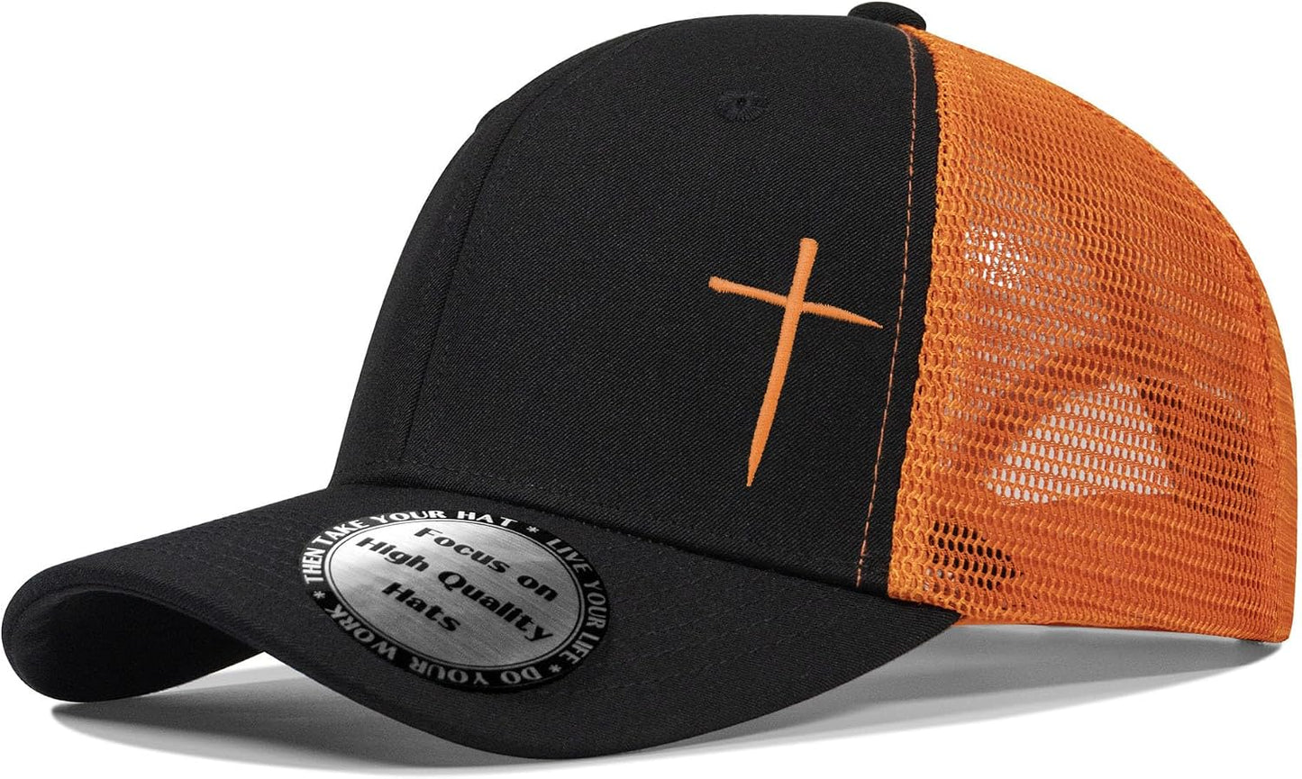 Sombrero cruz 3 uñas de Jesús regalo cristiano hombre mujer