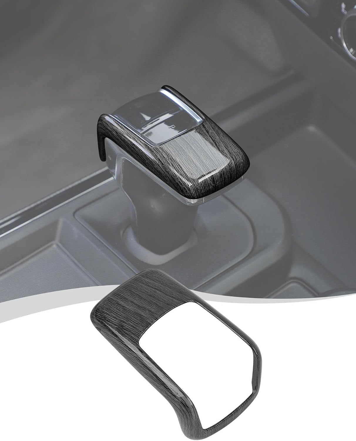 Cubierta perilla palanca cambios Chevy 22-24 madera negra