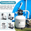 4 Conectores manguera piscina 1.25-1.5" Intex