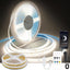 Tira LED 50ft 4000K control remoto dormitorio