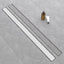 Drenaje ducha acero inox 304 cepillado 48" con patas