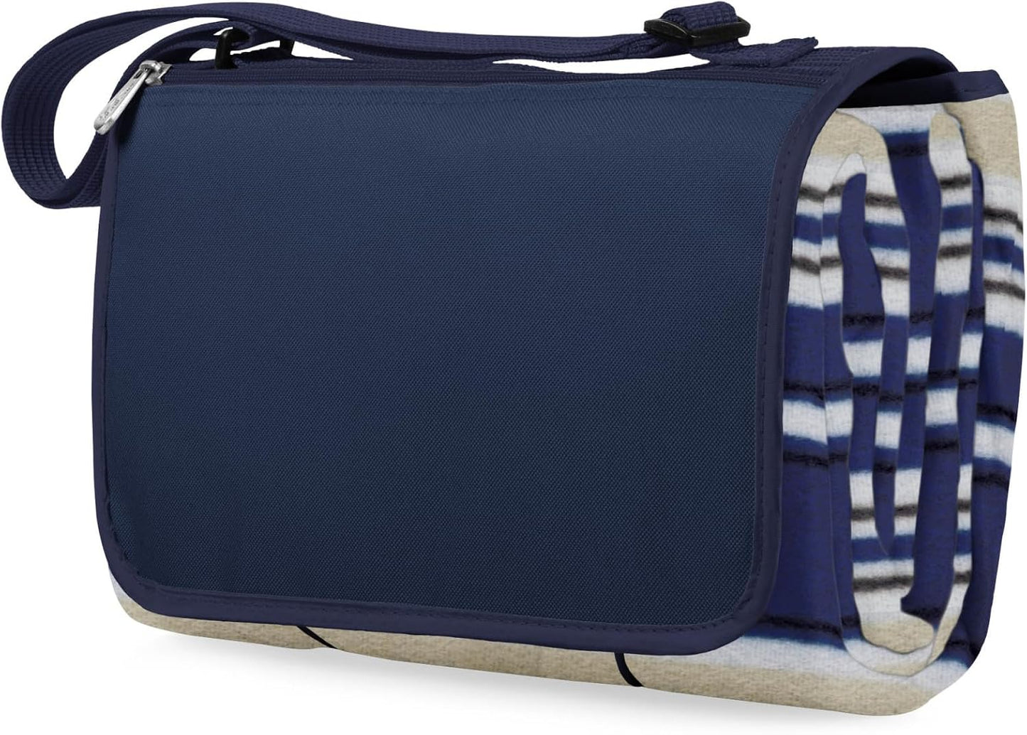 Manta picnic exterior XL color azul rayas