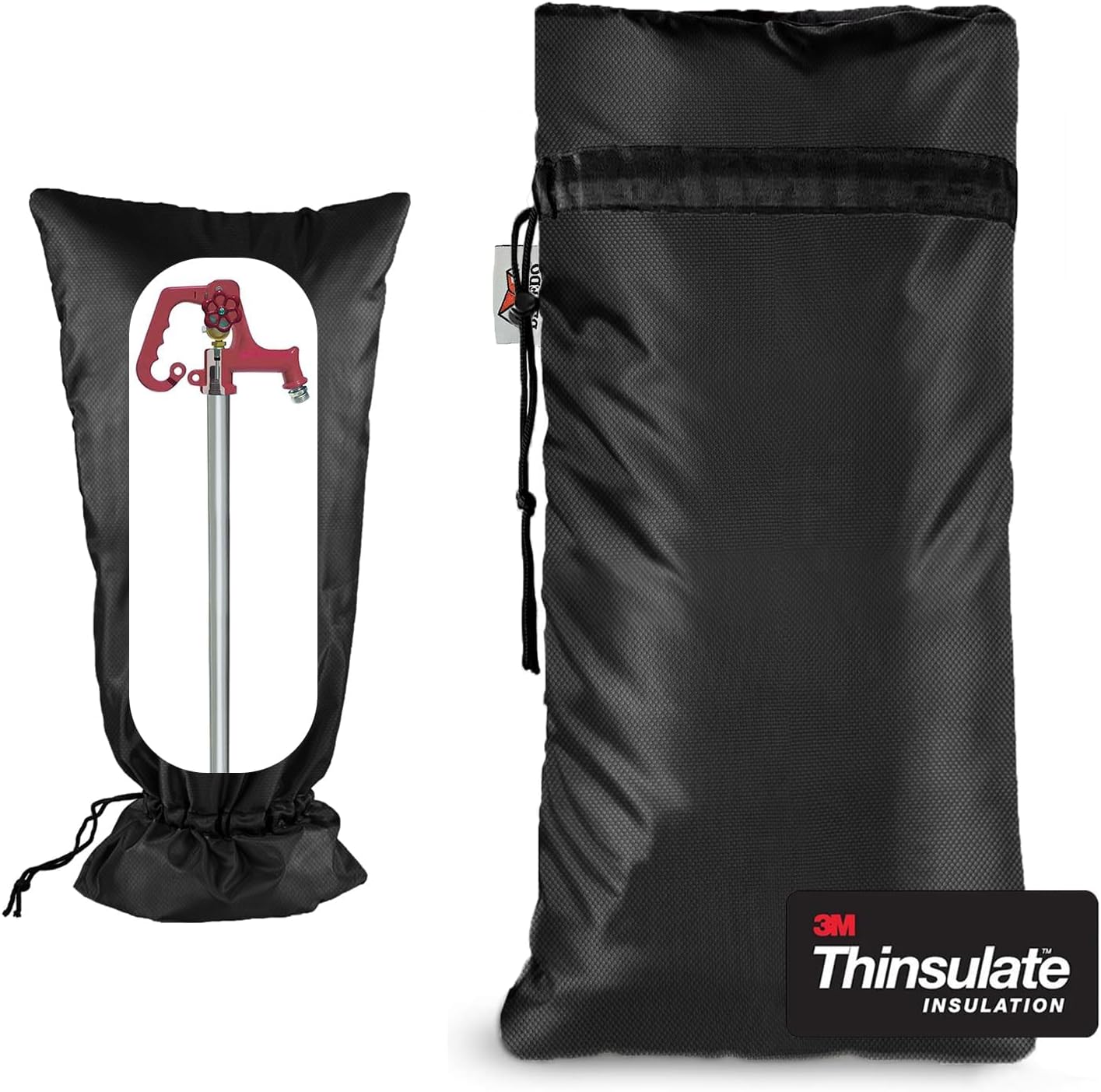 Cubierta grifo exterior aislada Thinsulate 3M 35x15pulg