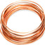 Alambre cobre puro calibre 20 medio duro 25pies